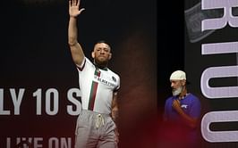 Fans react to a recent clip of Conor McGregor promoting a betting site for the 2022 FIFA World Cup