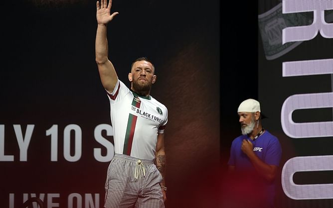 Fans react to a recent clip of Conor McGregor promoting a betting site for the 2022 FIFA World Cup