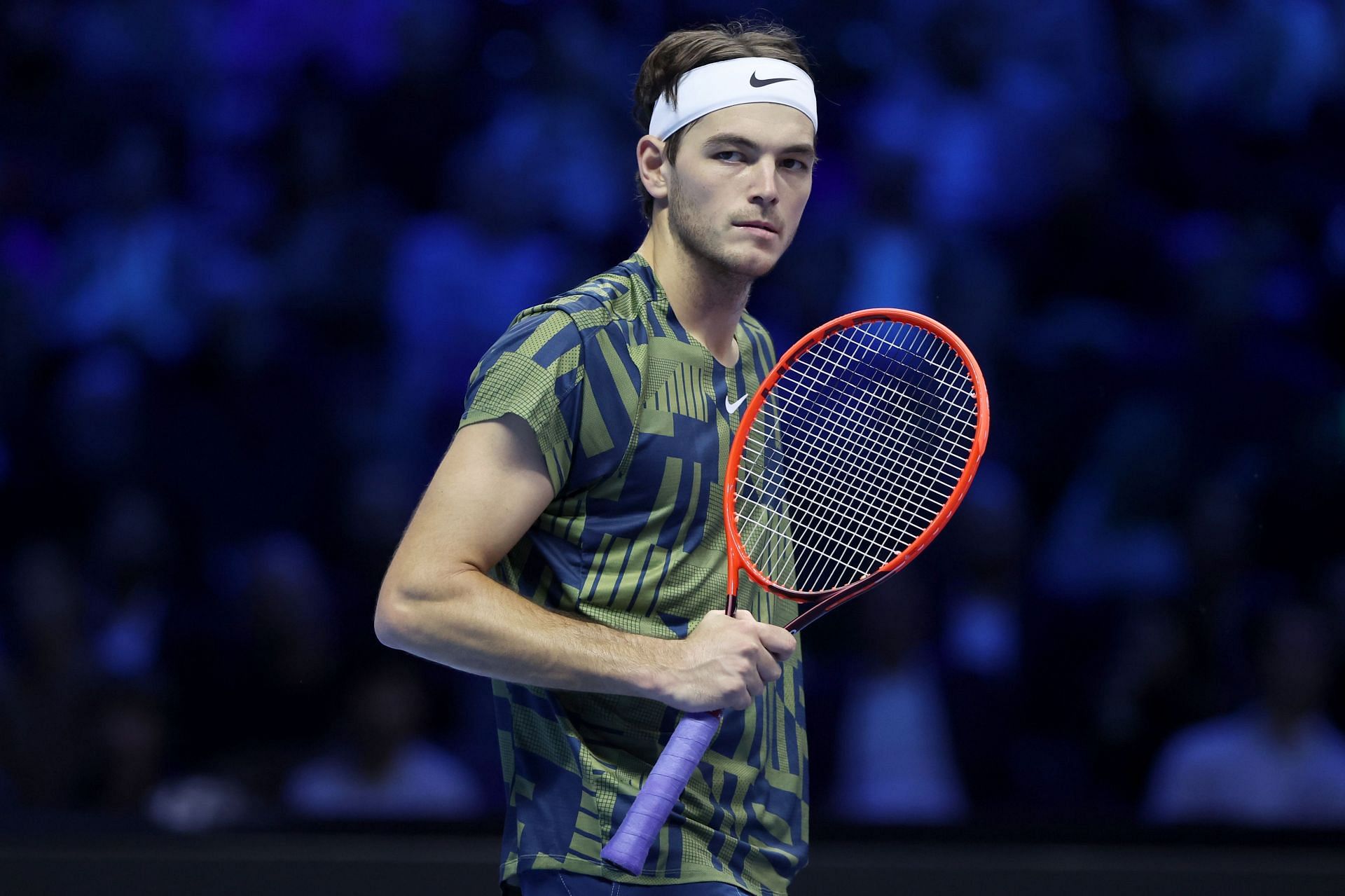 Taylor Fritz at the Nitto ATP Finals - Day Five.