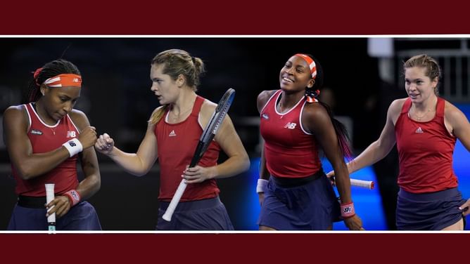 "It's 1 AM and we just won" - Coco Gauff celebrates USA's win against Poland at Billie Jean King Cup