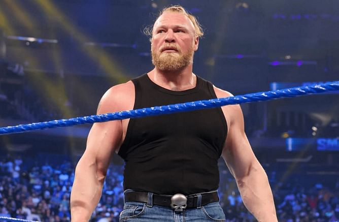 What did Brock Lesnar's kids dare him to do before his WWE return?