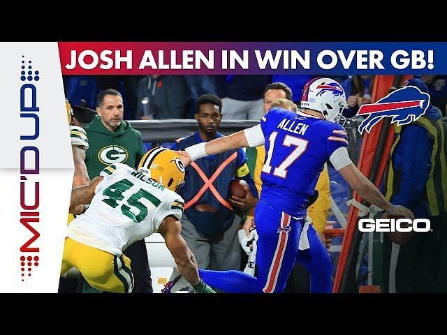 "You Are A Poser" - Josh Allen Reveals Aaron Rodgers Roasted Him Via ...