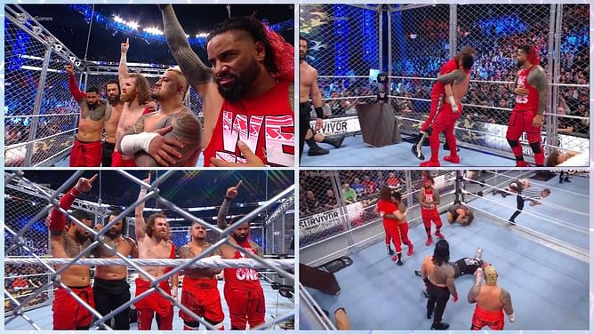 Wrestling world erupts after The Bloodline get historic win with a friendship in ruins following Survivor Series WarGames