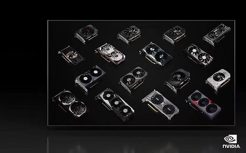 All RTX 3050 AIB models (Image via Nvidia)