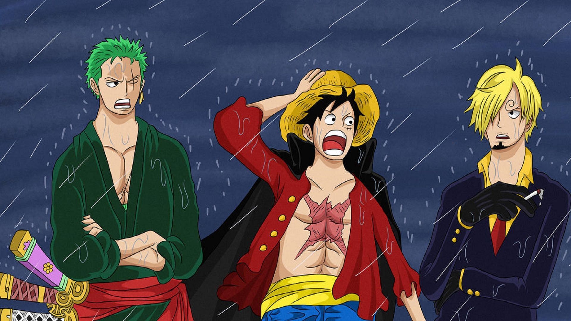 The Monster Trio is the subject of frequent discussion among One Piece fans (Image via Eiichiro Oda/Shueisha, One Piece)