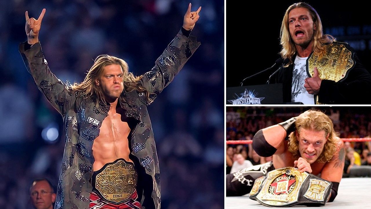 Edge is an 11-time World Champion in WWE