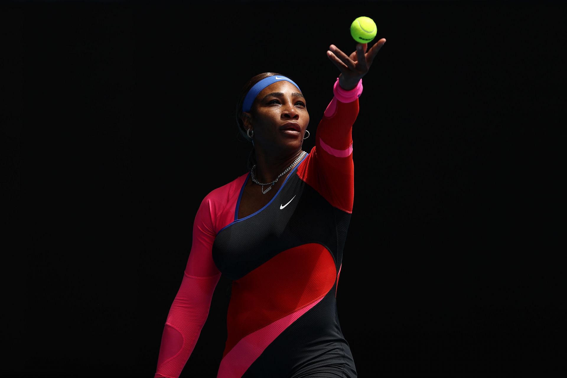 Serena Williams at the 2021 Australian Open: Day 1