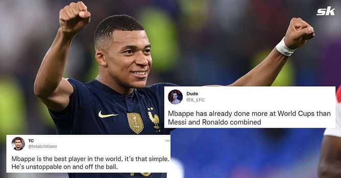Twitter erupts as Kylian Mbappe brace helps France become first team to qualify for knockout stages of 2022 FIFA World Cup after 2-1 win over Denmark