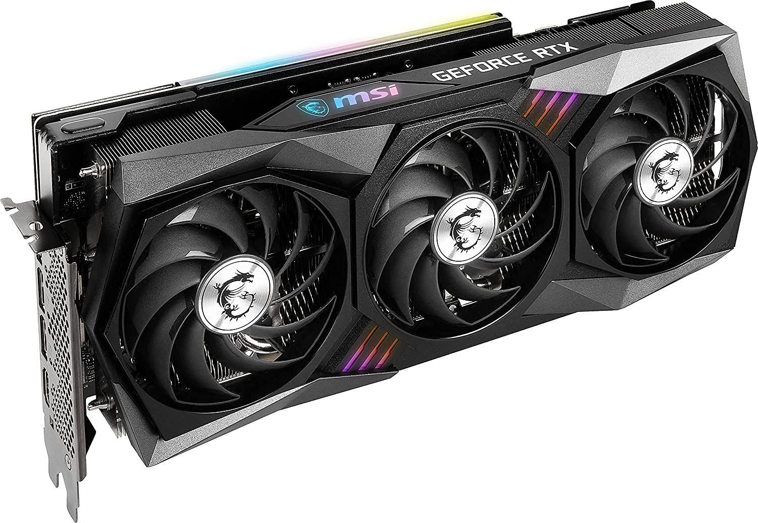 The MSI Geforce RTX 3070 Ti Gaming X Trio (image via Amazon)