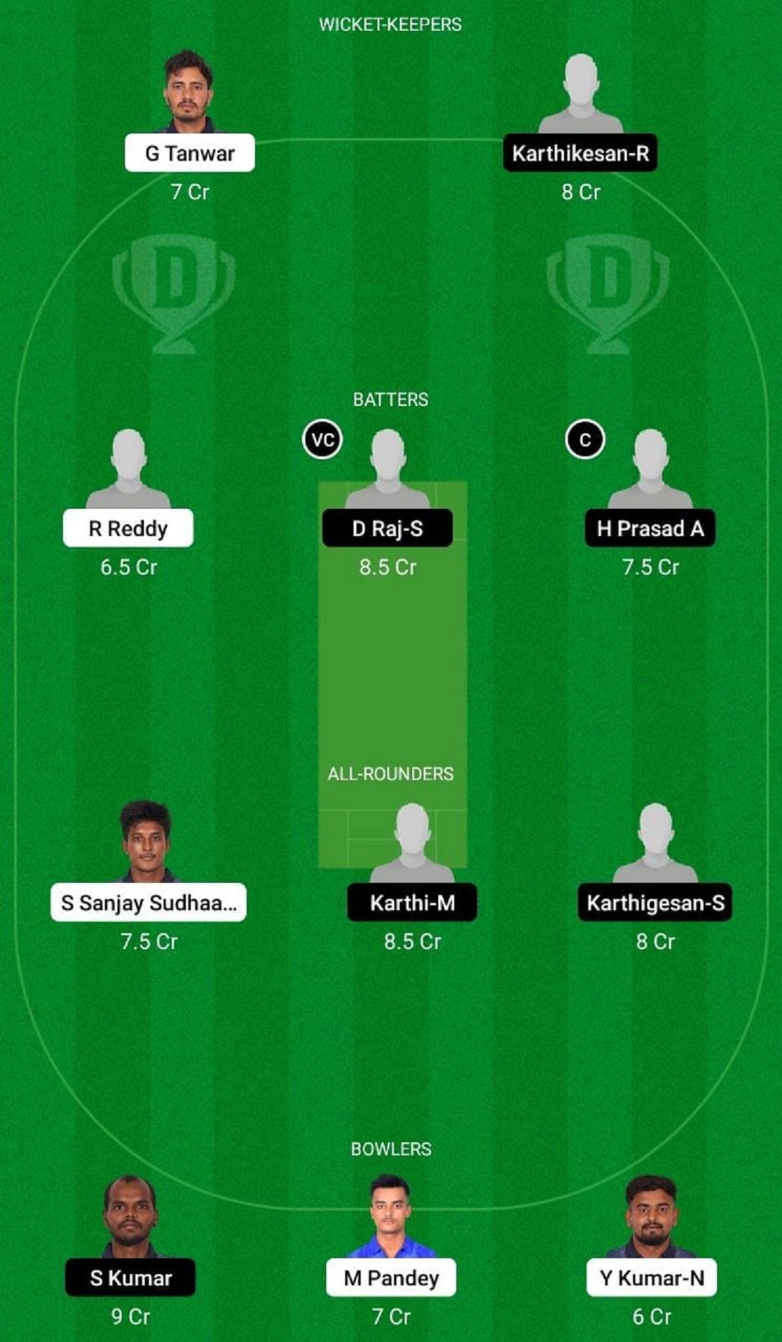 PNXI vs KXI Dream11 Prediction Team, Match 1, Head to Head League