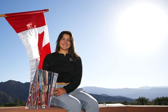 Bianca Andreescu on playing for her country: "Canada has offered me and my parents so much, so I'm very grateful to play for Canada"
