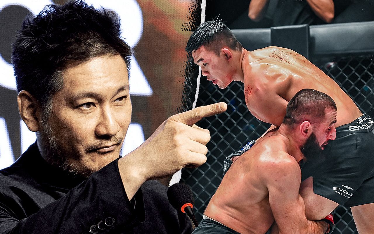 Chatri Sityodtong, Christian Lee, and Kiamrian Abbasov [Photo Credits: ONE Championship]