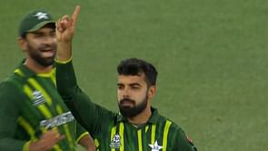 T20 World Cup 2022: [WATCH] Shadab Khan inflicts a brilliant run out to send back Devon Conway in 1st semi-final