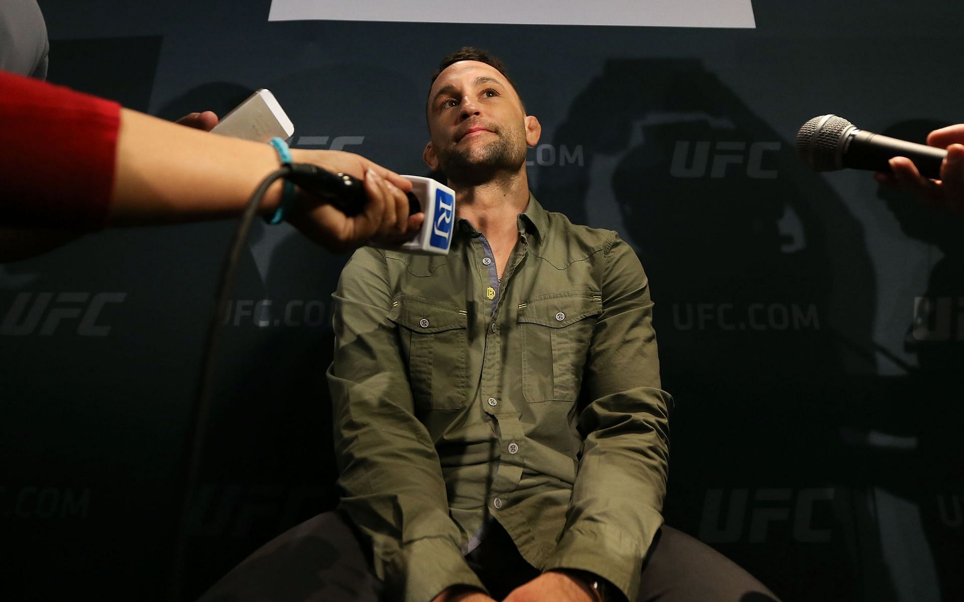 Frankie Edgar at UFC 205 media day