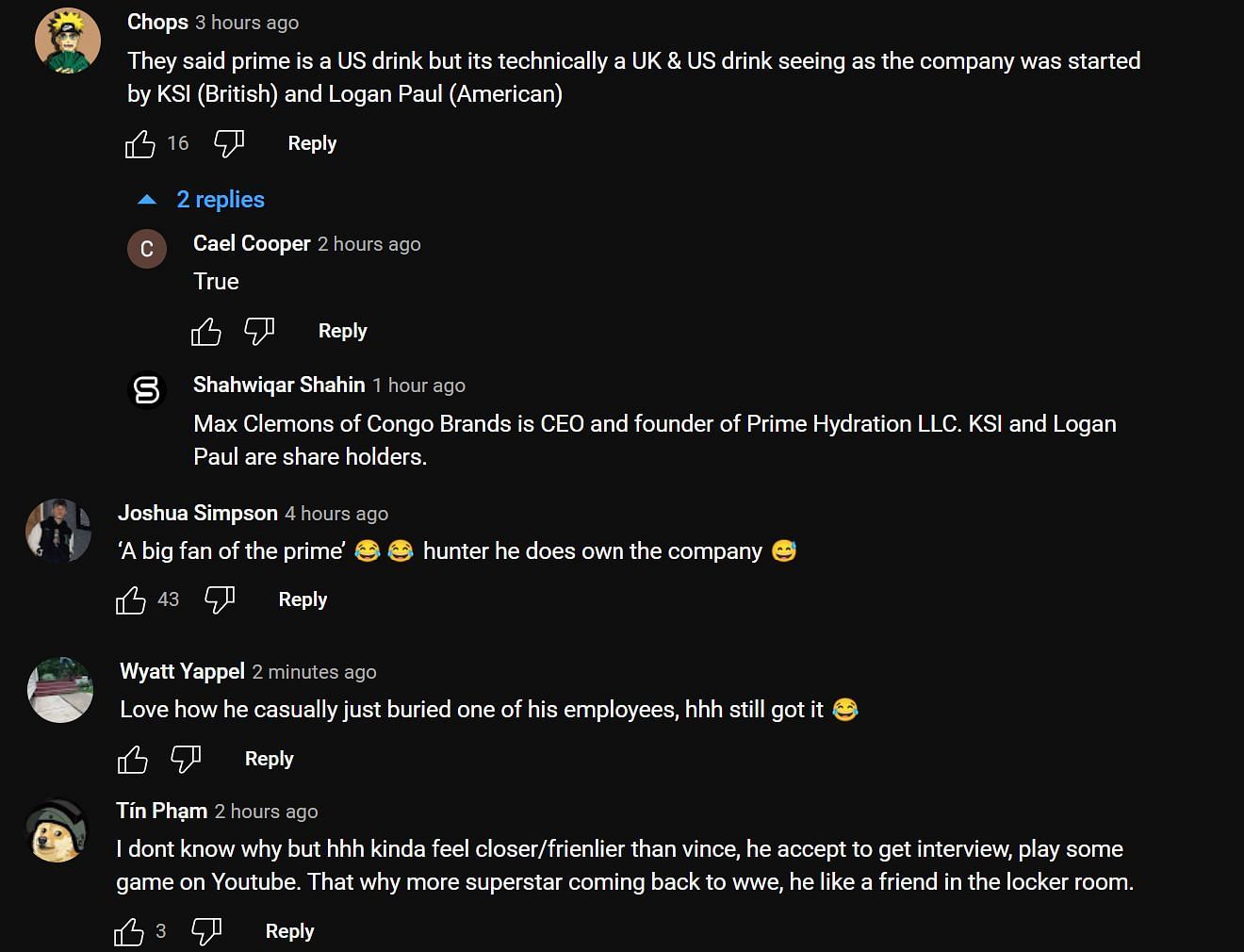 Fans react to the LADBible interview (Image via LADBible YouTube)