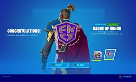 Fortnite: Why some players received the FNCS back bling for free