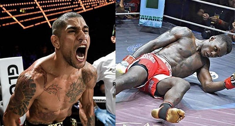 Alex Pereira scored a knockout over Israel Adesanya when they fought in the kickboxing ring