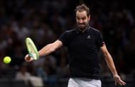 Richard Gasquet at the 2022 Paris Masters.