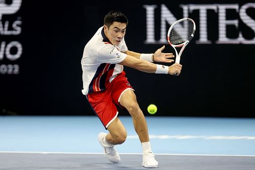 Brandon Nakashima at the Next Gen ATP Finals