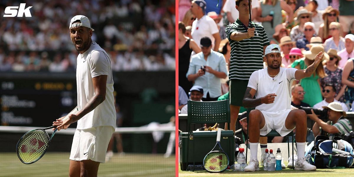 Nick Kyrgios apoligized to the spectator he accused of being drunk during the Wimbledon final