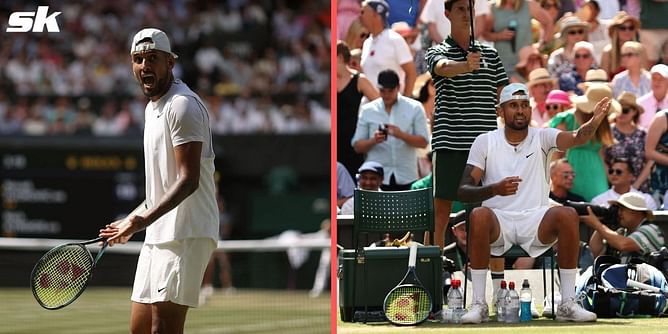 "I accept that belief was mistaken" - Nick Kyrgios apologizes to spectator he accused of being drunk during Wimbledon final