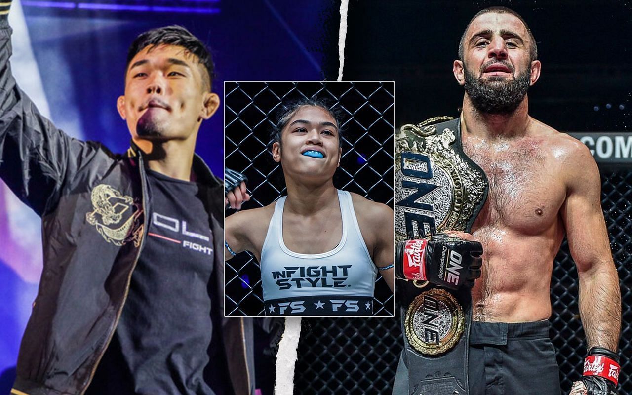 [Photo Credit: ONE Championship] Christian Lee, Jackie Buntan, Kiamrian Abbasov