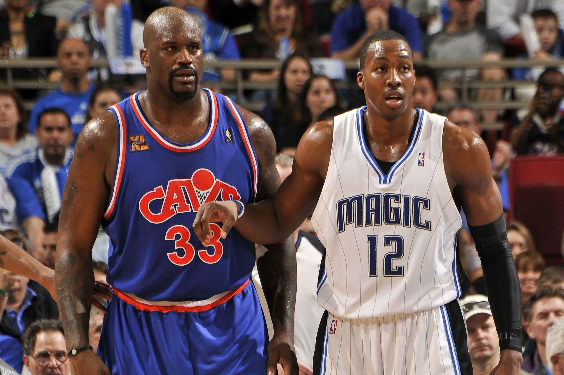 Shaquille O&#039;Neal and Dwight Howard