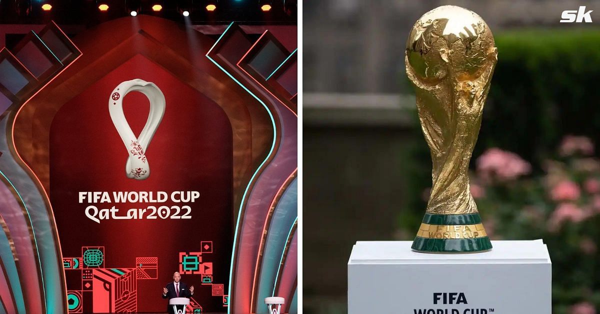 The World Cup trophy is touring the globe ahead of the tournament 