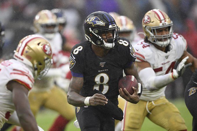 Broadcaster who said Ravens' Lamar Jackson helped by 'dark skin with a dark  football' is suspended