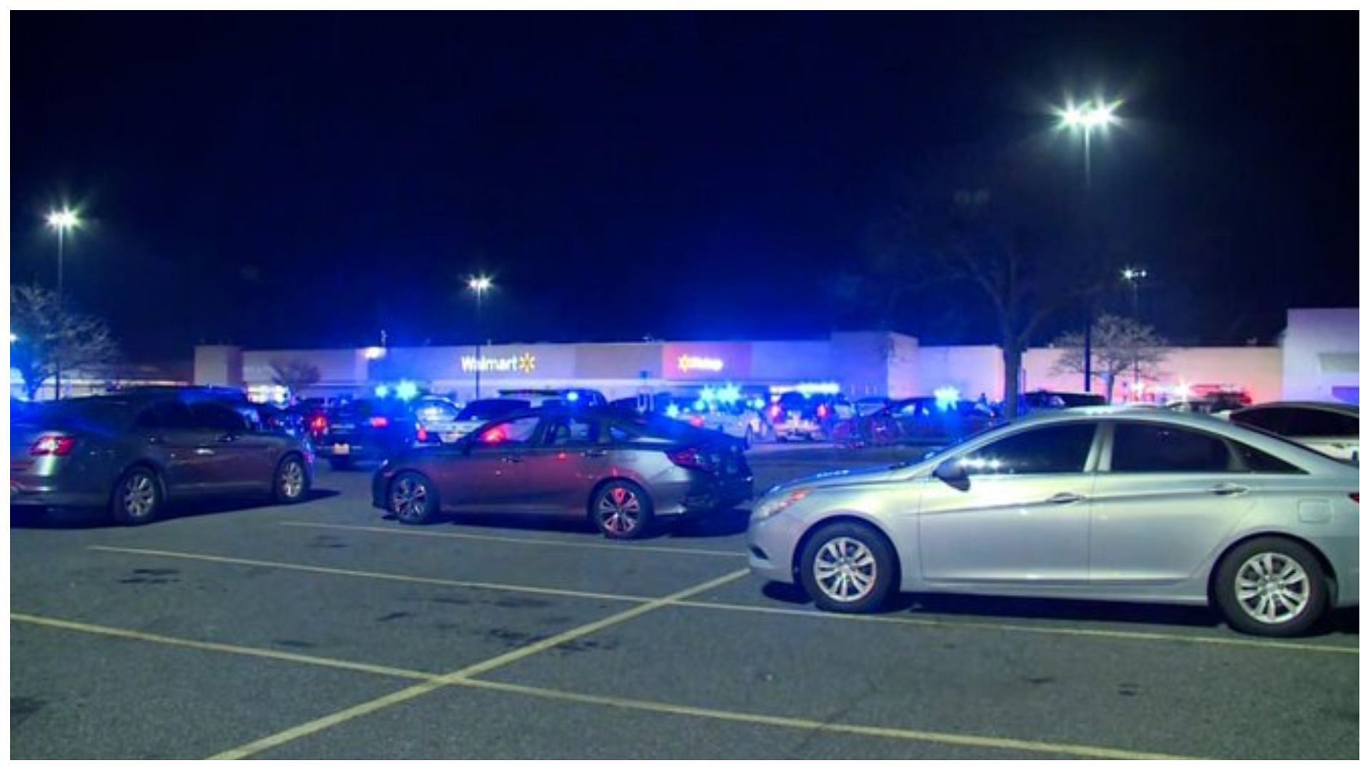 Gunman opened fire at Walmart in Chesapeake, (image via @ErickFernandez/Twitter)