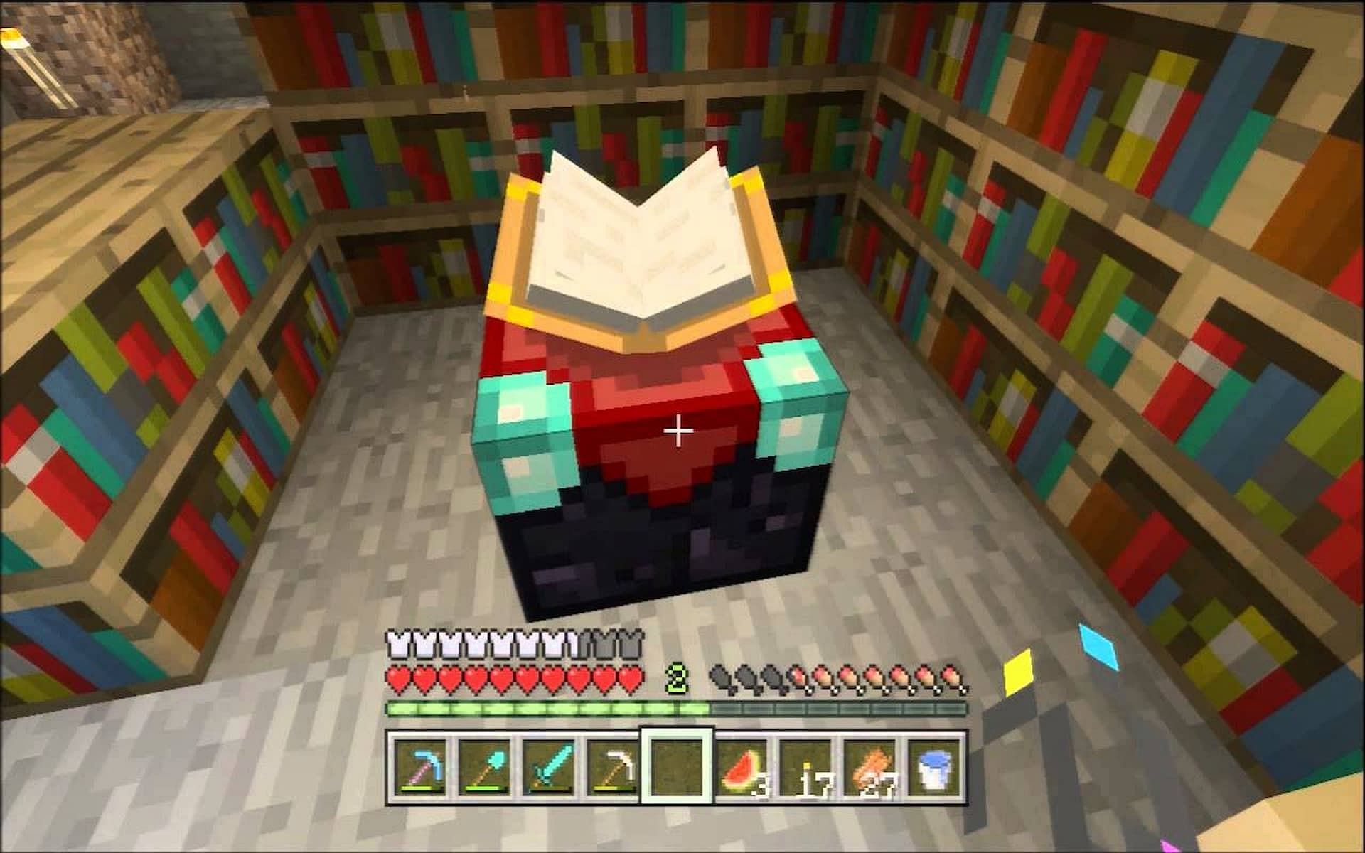Enchanting armor can make it much more powerful (Image via YouTube/ibxtoycat)