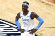 LA Lakers guard Dennis Schroder