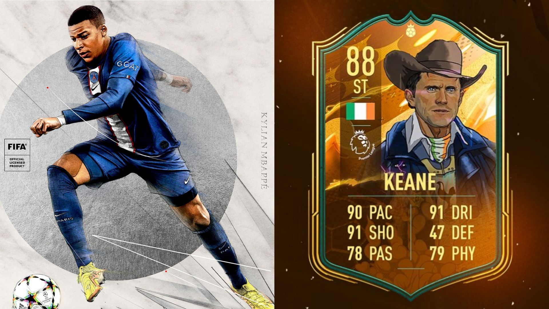 A FUT World Cup Hero is set to appear as a SBC (Images via EA Sports, Twitter/FUT Sheriff)