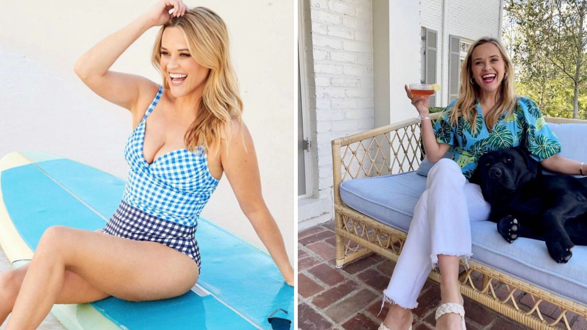 Reese Witherspoon swears by yoga before important events. (Photos via Instagram/reesewitherspoon)