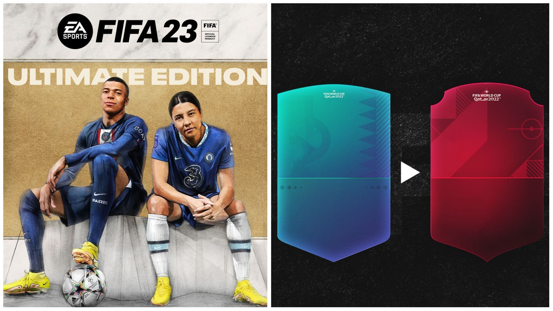 World Cup Swaps are live in FIFA 23 (Images via EA Sports)