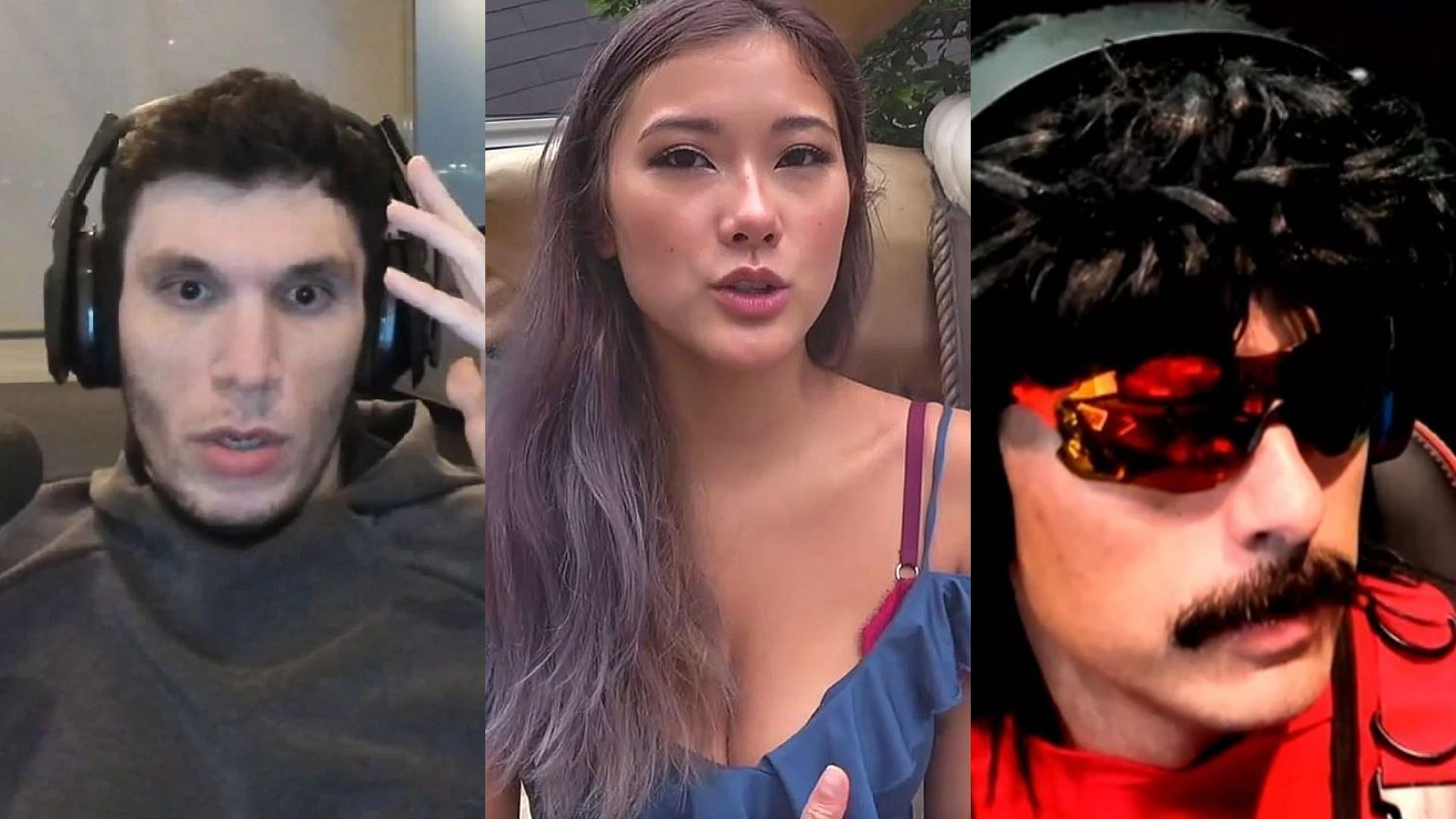 Streamers who faced creepy incidents while streaming (Image via Sportskeeda)