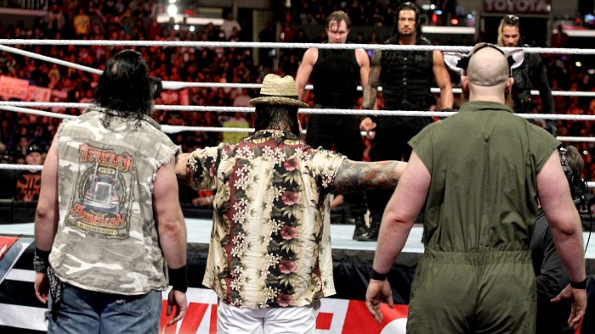 Faction warfare is a common WWE-style of storytelling.