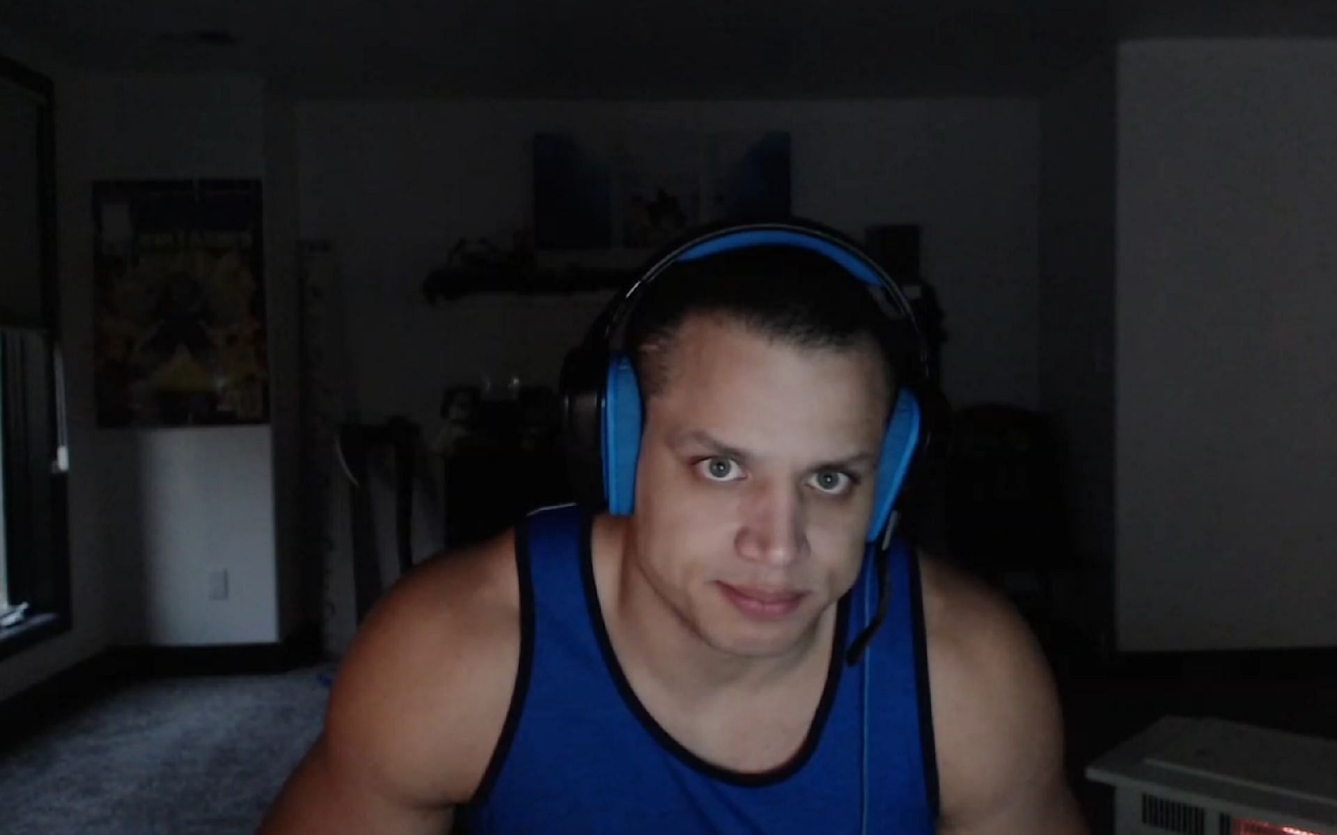 Tyler1 encounters a bug on the first day on League of Legends Preseason 2023 (Image via loltyler1/Twitch)
