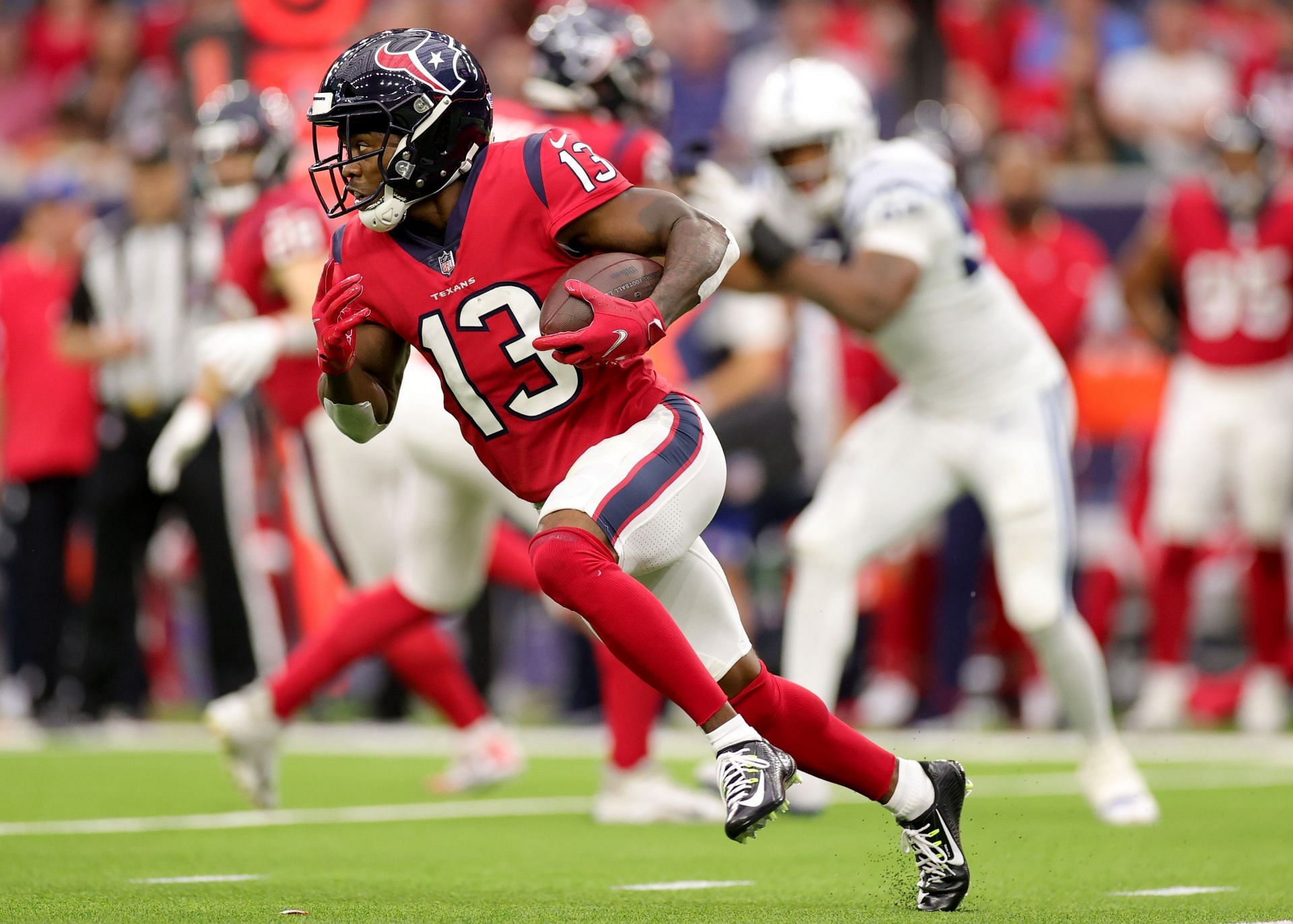 Brandin Cooks rejoined Texans at NRG Stadium on Friday