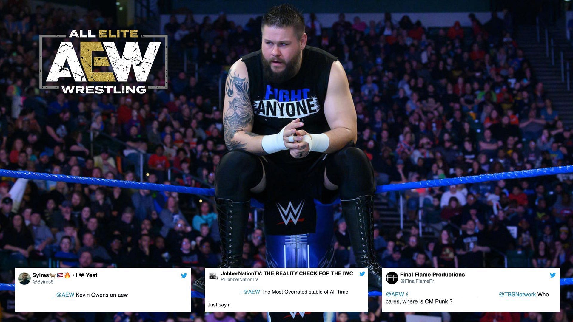 Former WWE Universal Champion Kevin Owens.