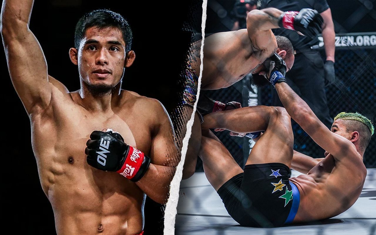 (left) Stephen Loman about John Lineker vs Fabricio Andrade [Credit: ONE Championship]