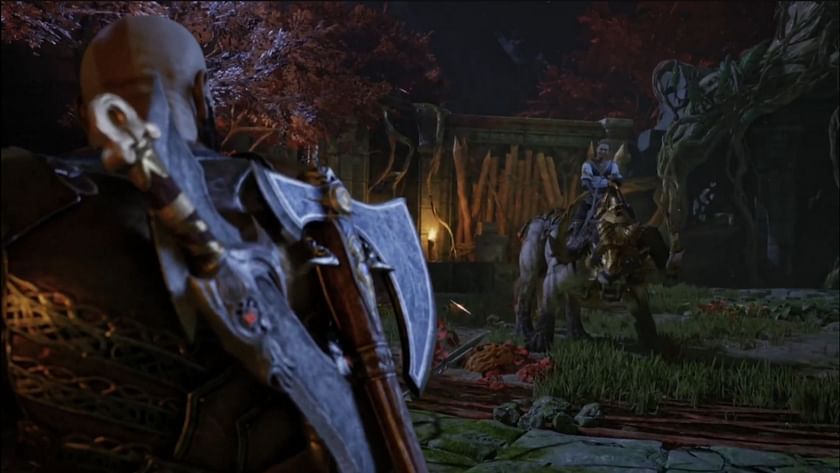 Heimdall death scene - God of War Ragnarok on Make a GIF