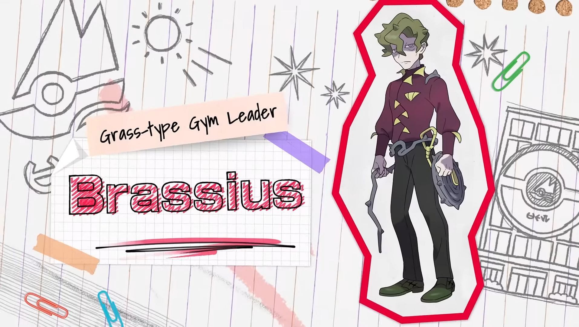Brassius as they appear in the trailer for Pokemon Scarlet and Violet (Image via The Pokemon Company)