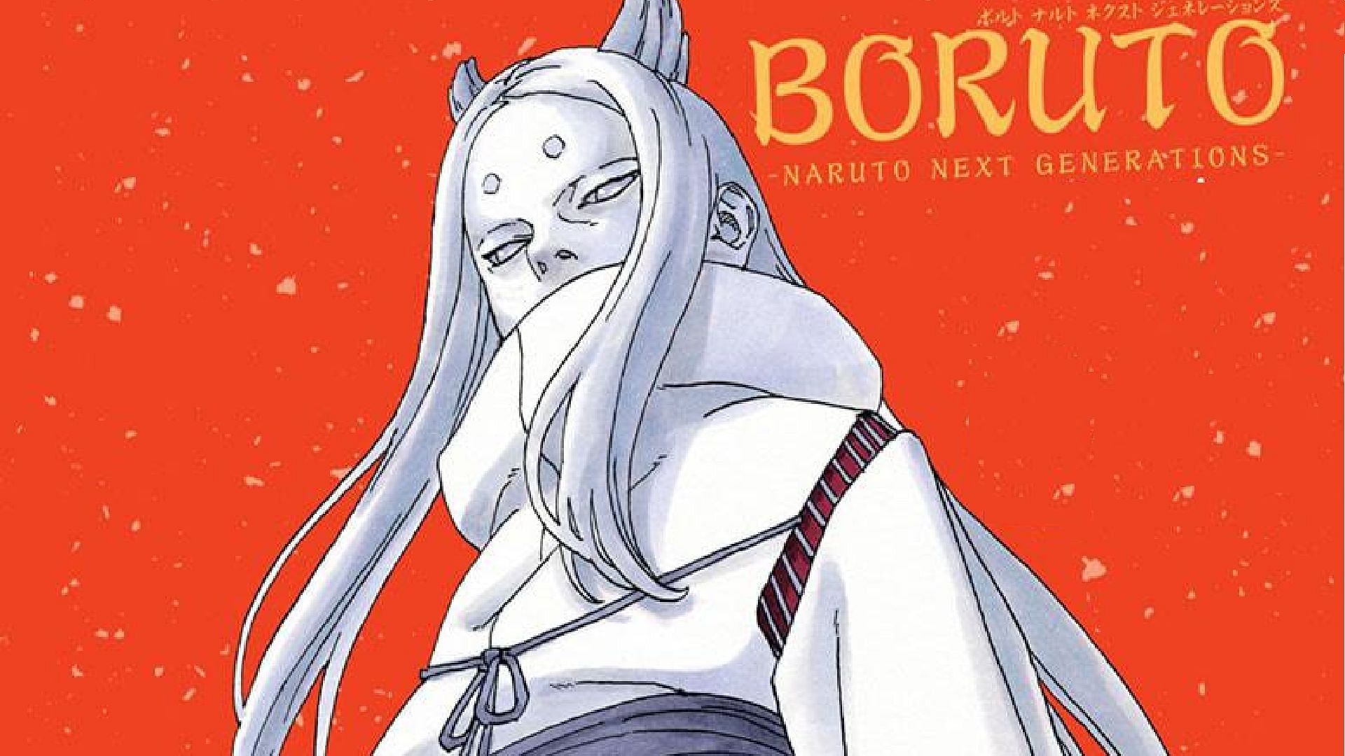 Momoshiki on the cover of Boruto chapter 72 (Image via Masashi Kishimoto/Shueisha)