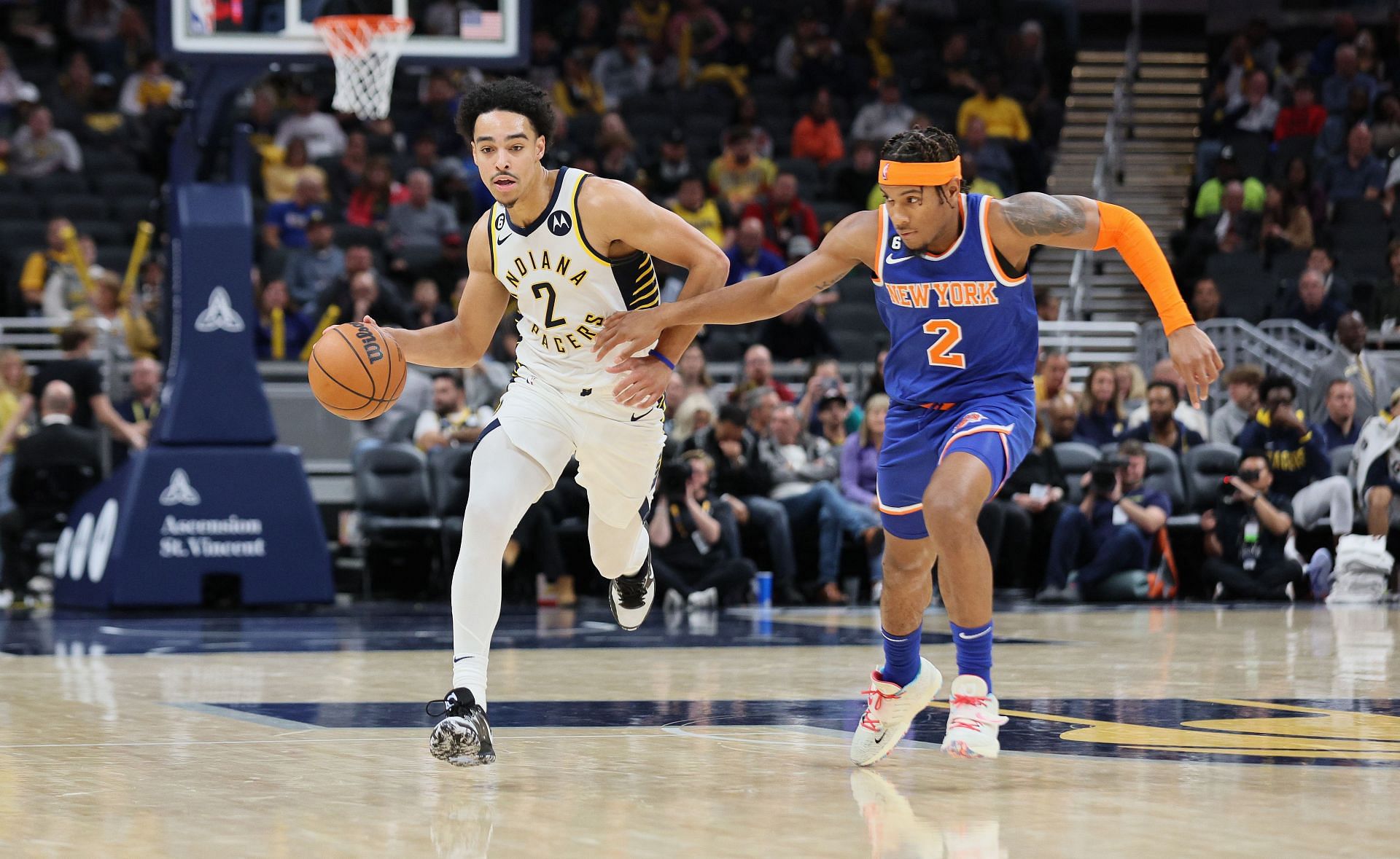 The point guard has had a few decent games so far (Image via Getty Images)