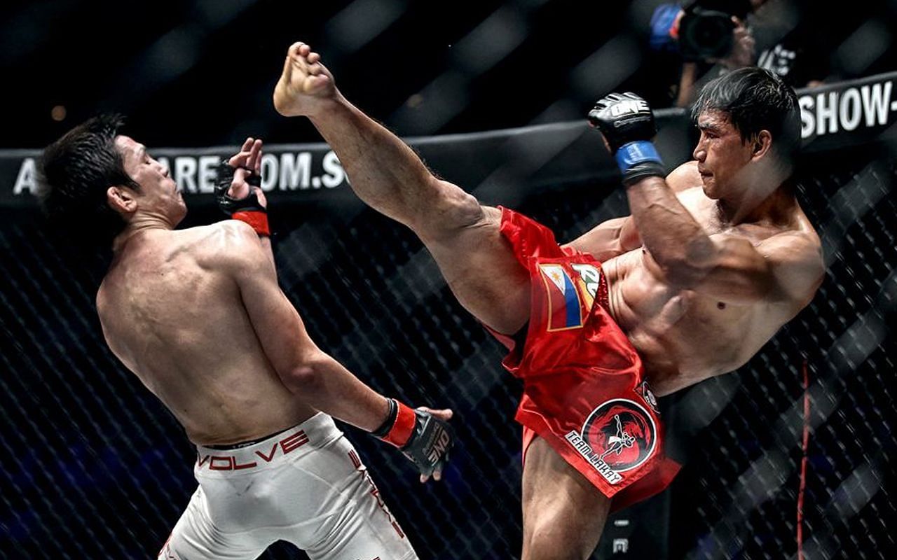 Shinya Aoki (Left) and Eduard Folayang (Right) produced a classic trilogy