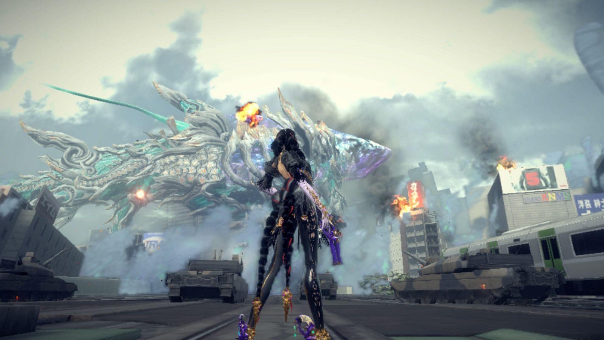 Bayonetta 3 can look breathtaking at times (Image via Nintendo)