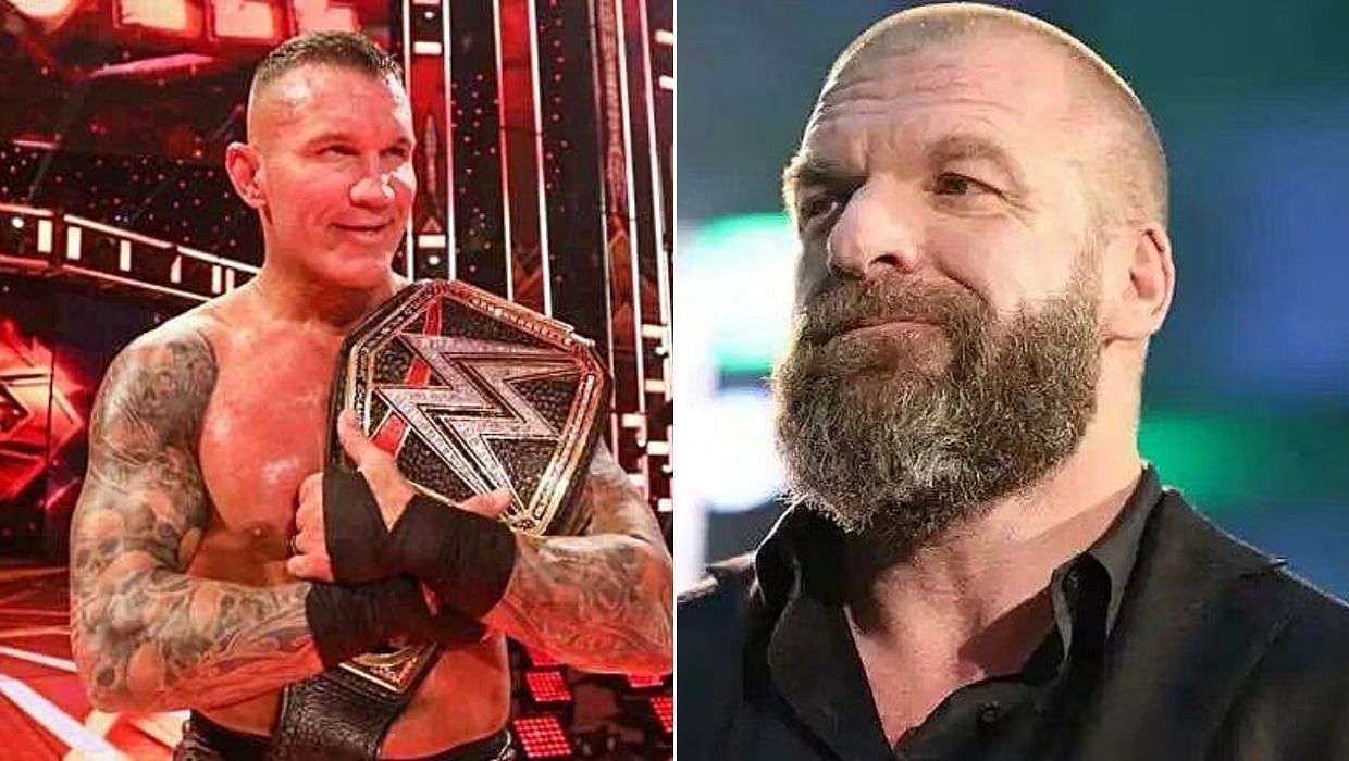 Former WWE Champion Randy Orton/ Chief Creative Officer Triple H