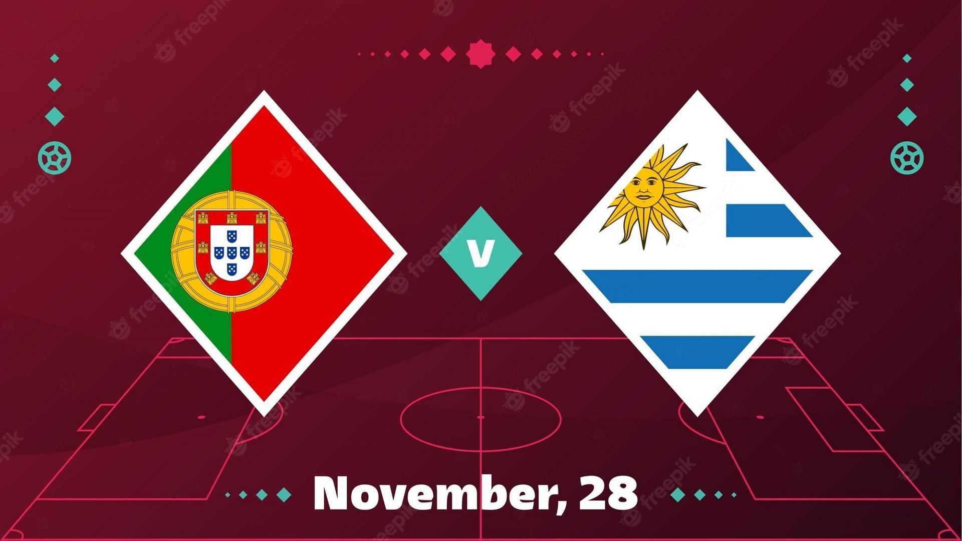 Portugal and Uruguay will face-off on Tuesday, November 28.