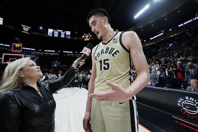 Coach Jon Scheyer gives candid account of how Duke handled Zach Edey: "He’s a hard guy to prepare for because there’s nobody else like him"